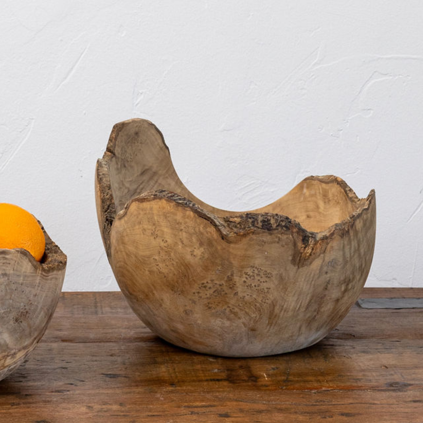 Irregular Olive Wood Bowl