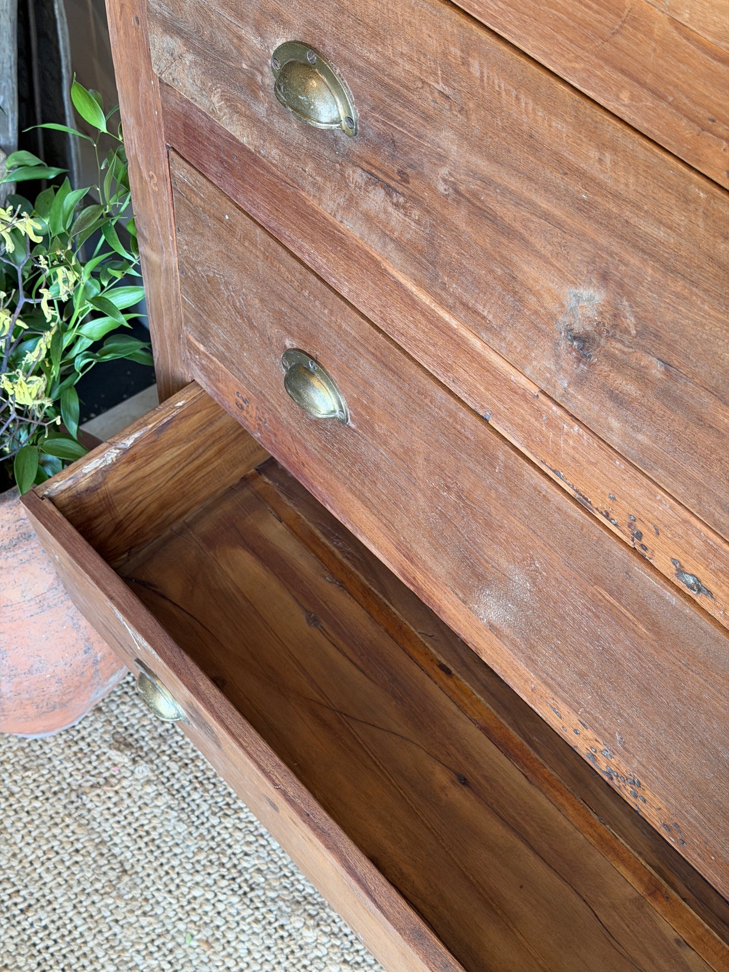 Vintage Teak Dresser