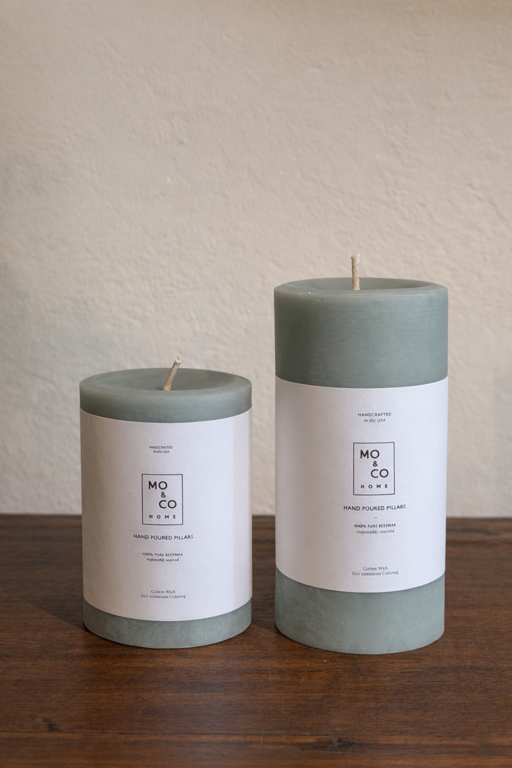 Eucalyptus Pillar Candles