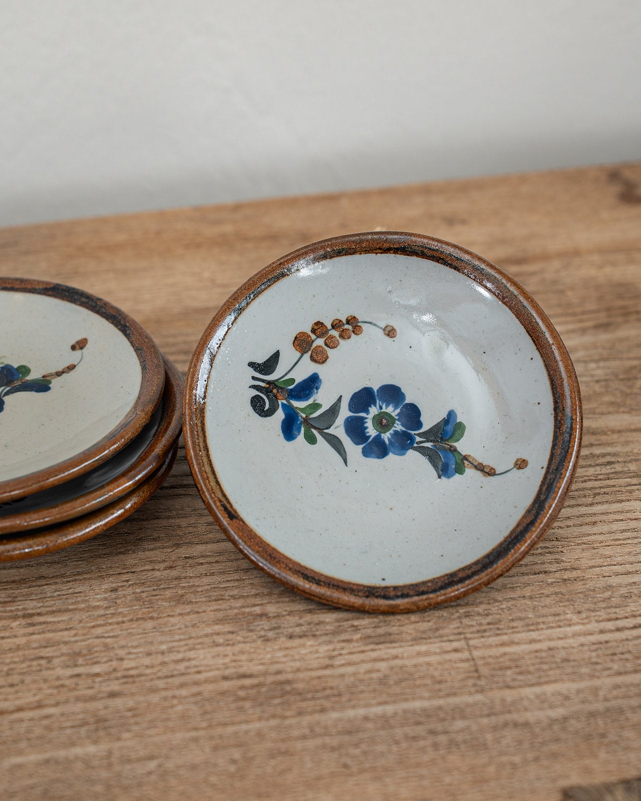 Small Floral Plates