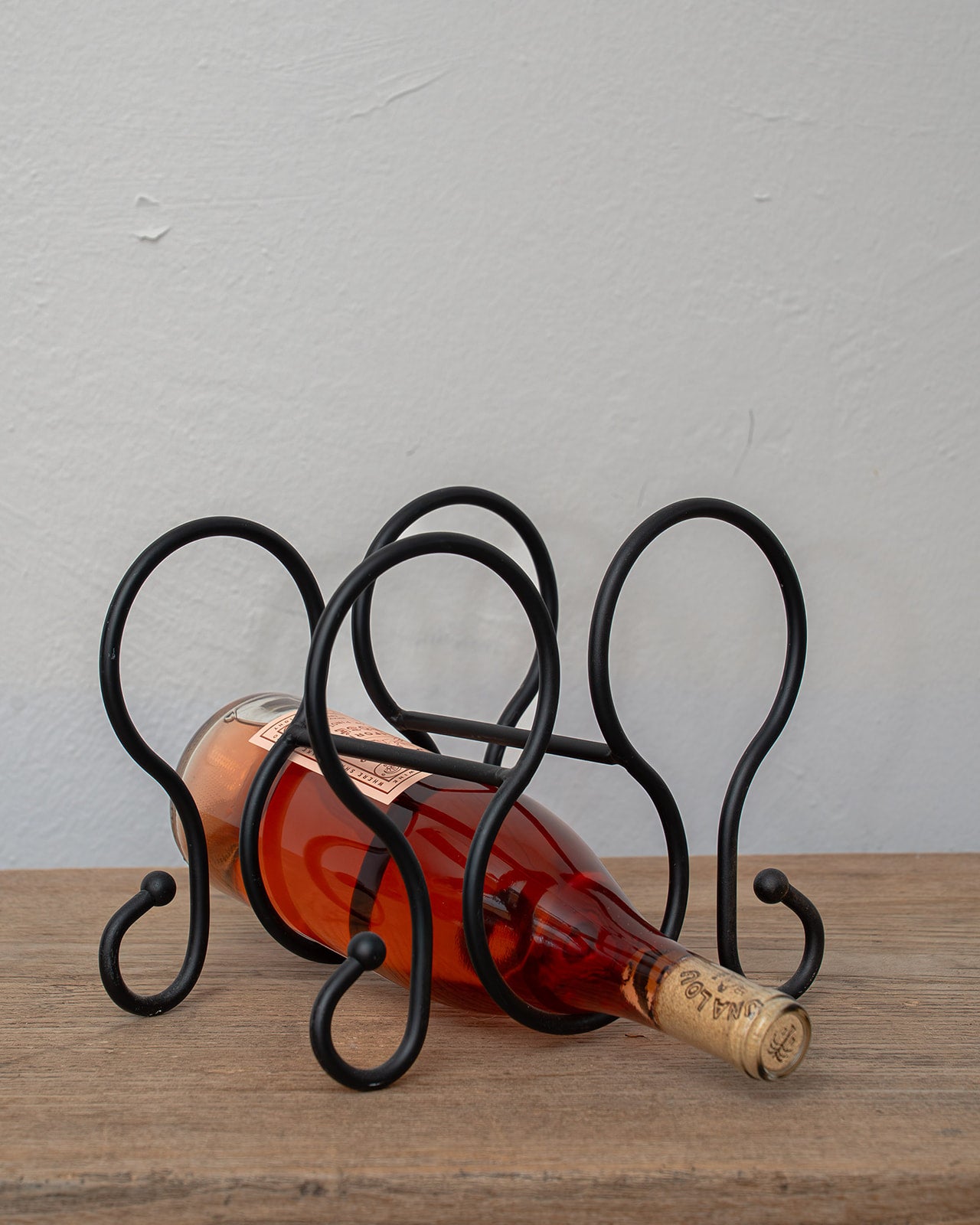 Small Iron Wine Holder