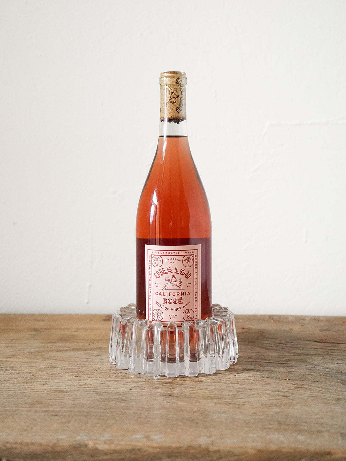 Brutalist Scandinavian Ice Glass Tray