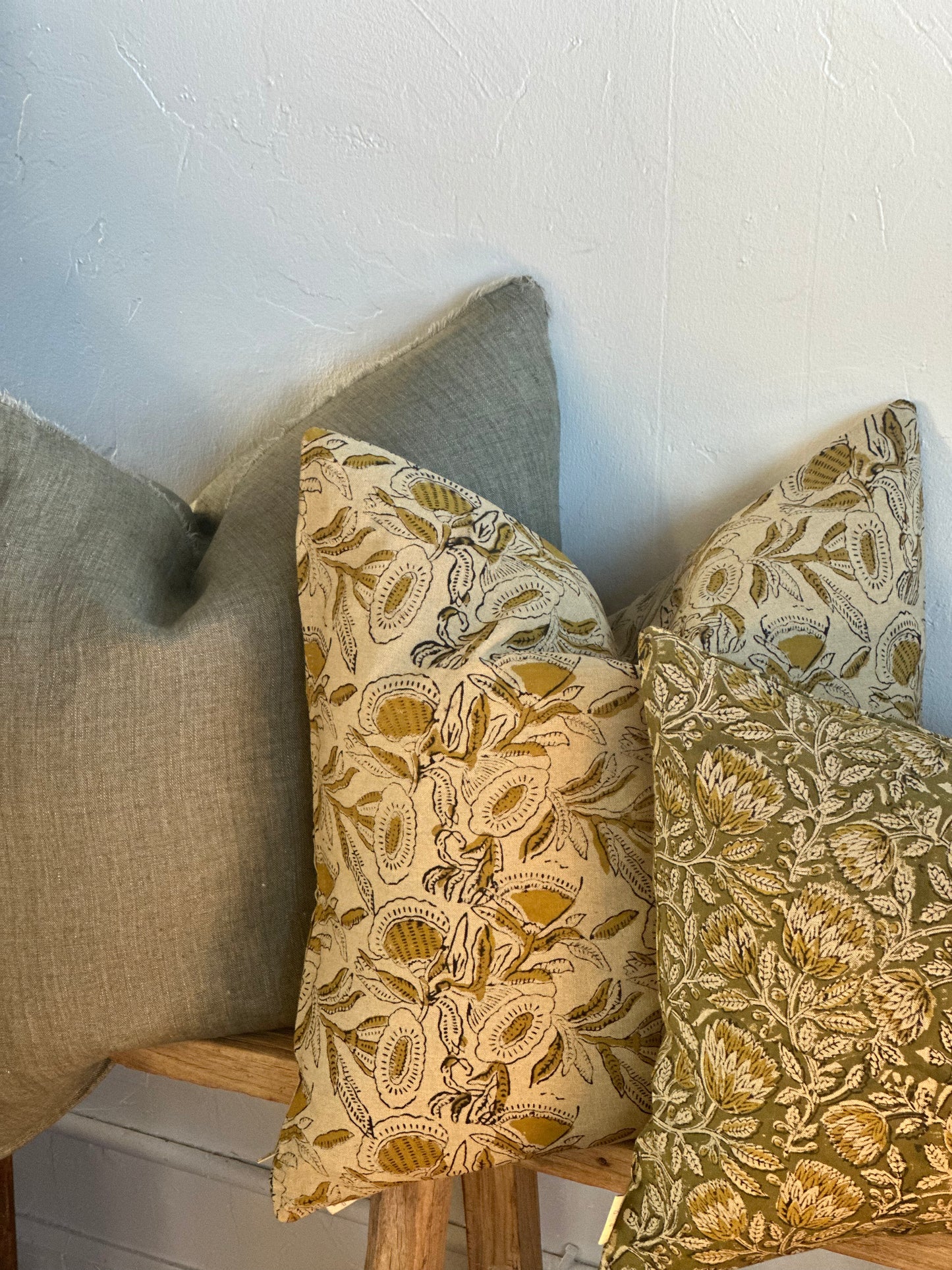 Block Print Pillow