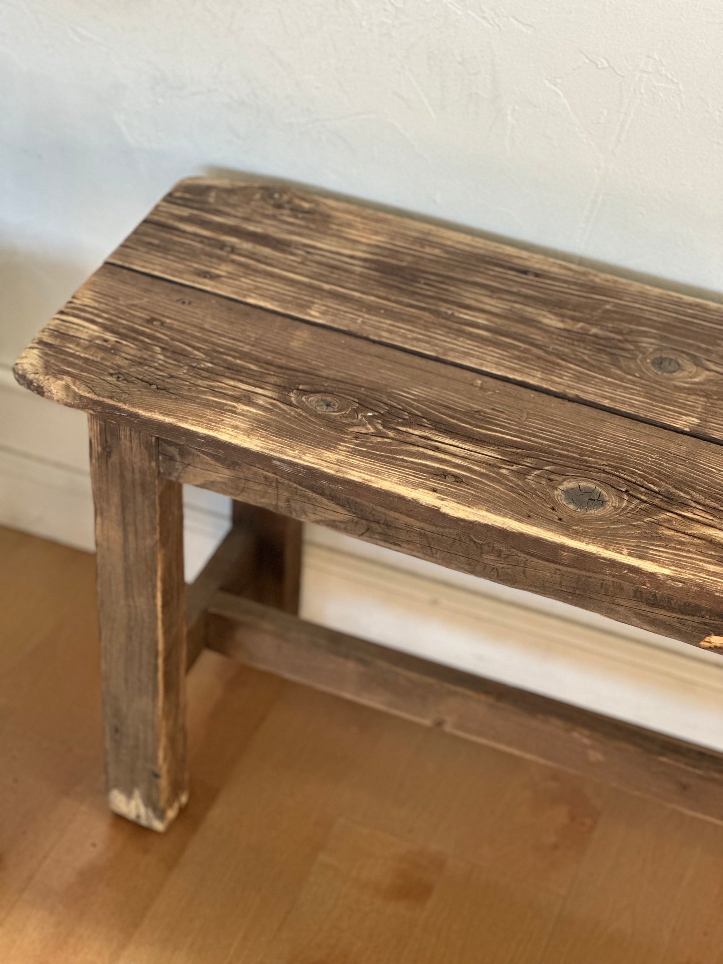 Reclaimed Wood Bench
