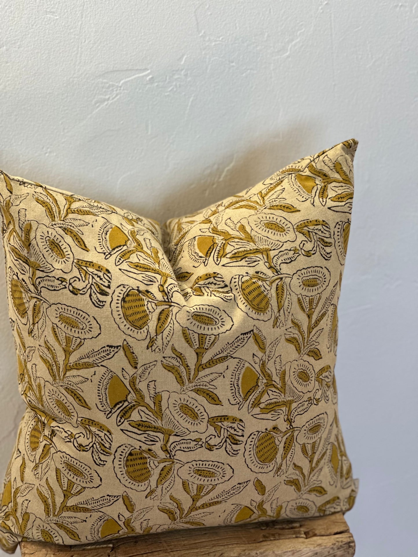 Block Print Pillow