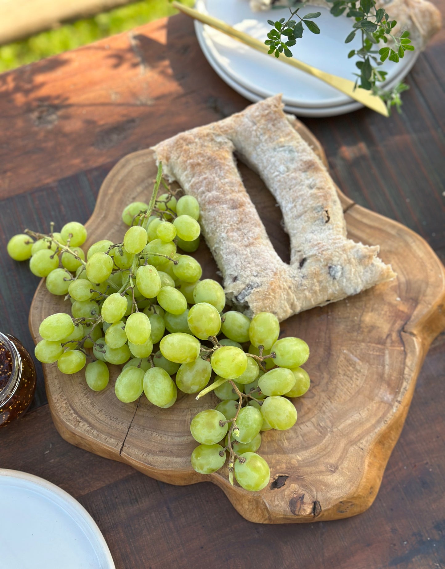 Small Teak Serving Board