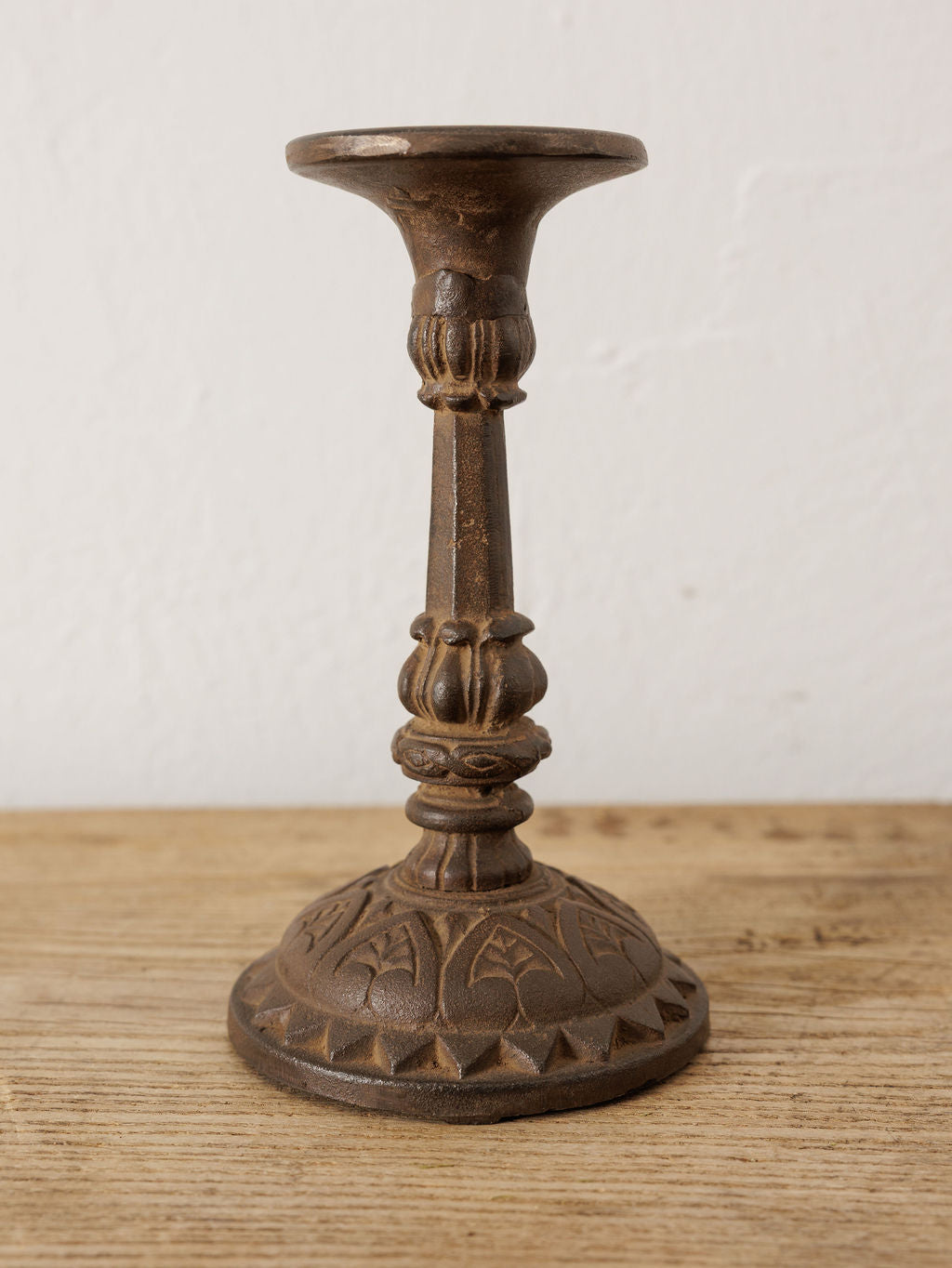 Cast Iron Candle Holder (Pair)