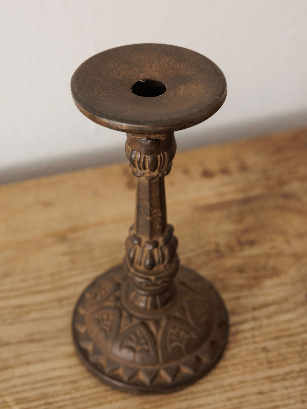 Cast Iron Candle Holder (Pair)