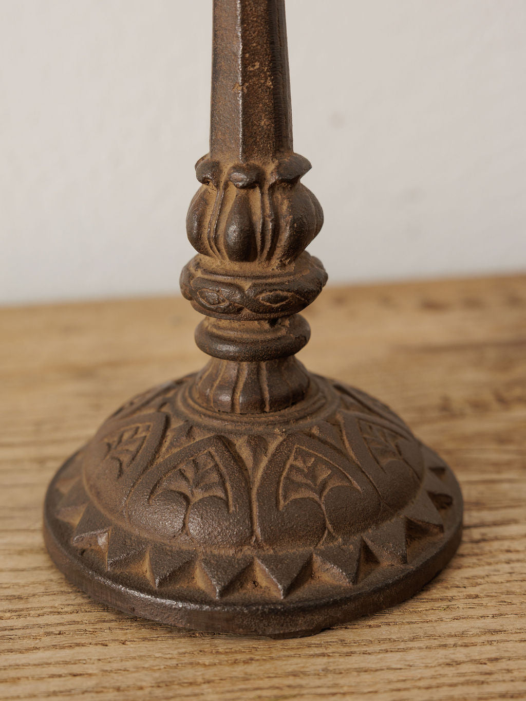 Cast Iron Candle Holder (Pair)