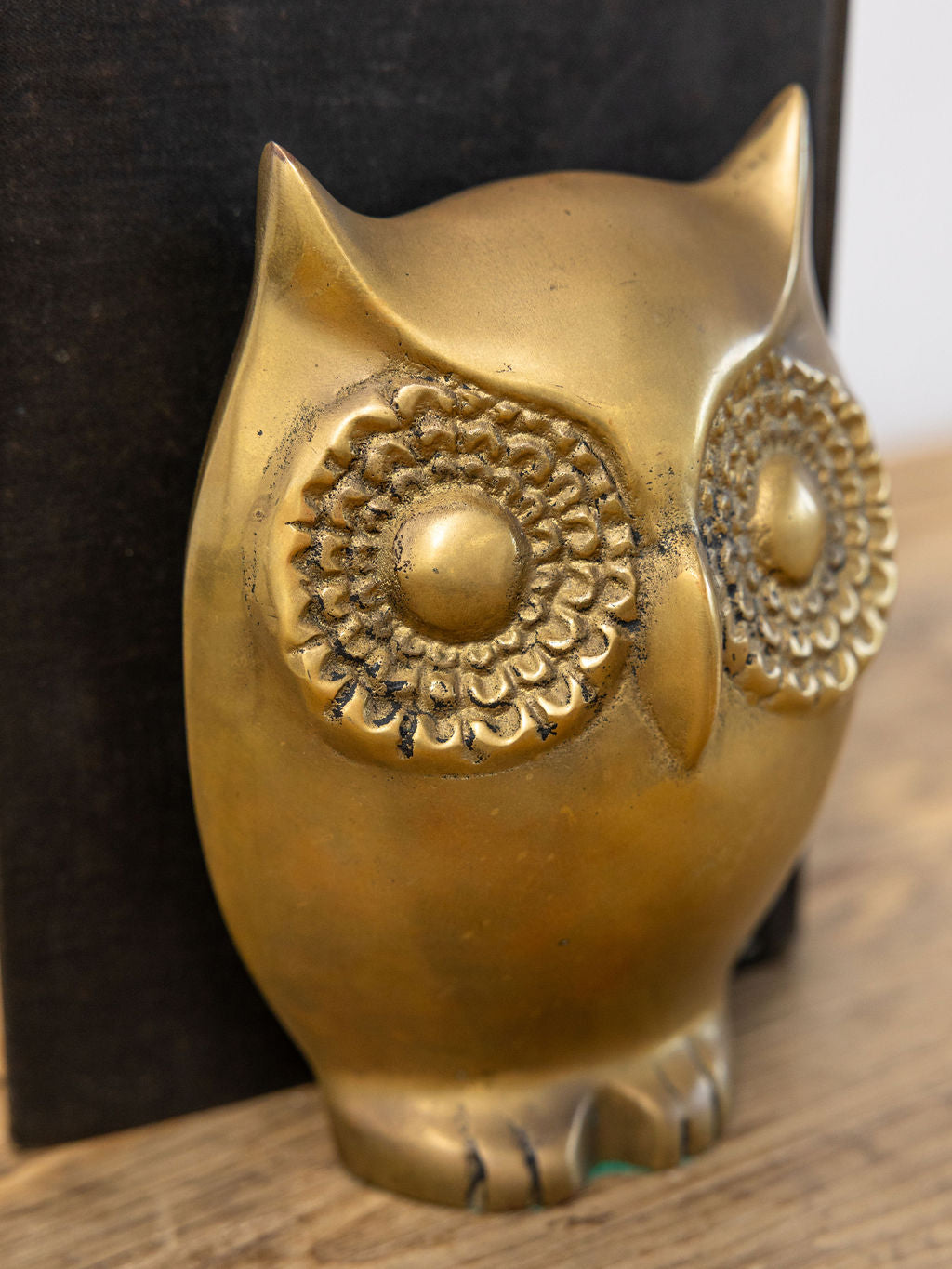 Brass Owl Bookends