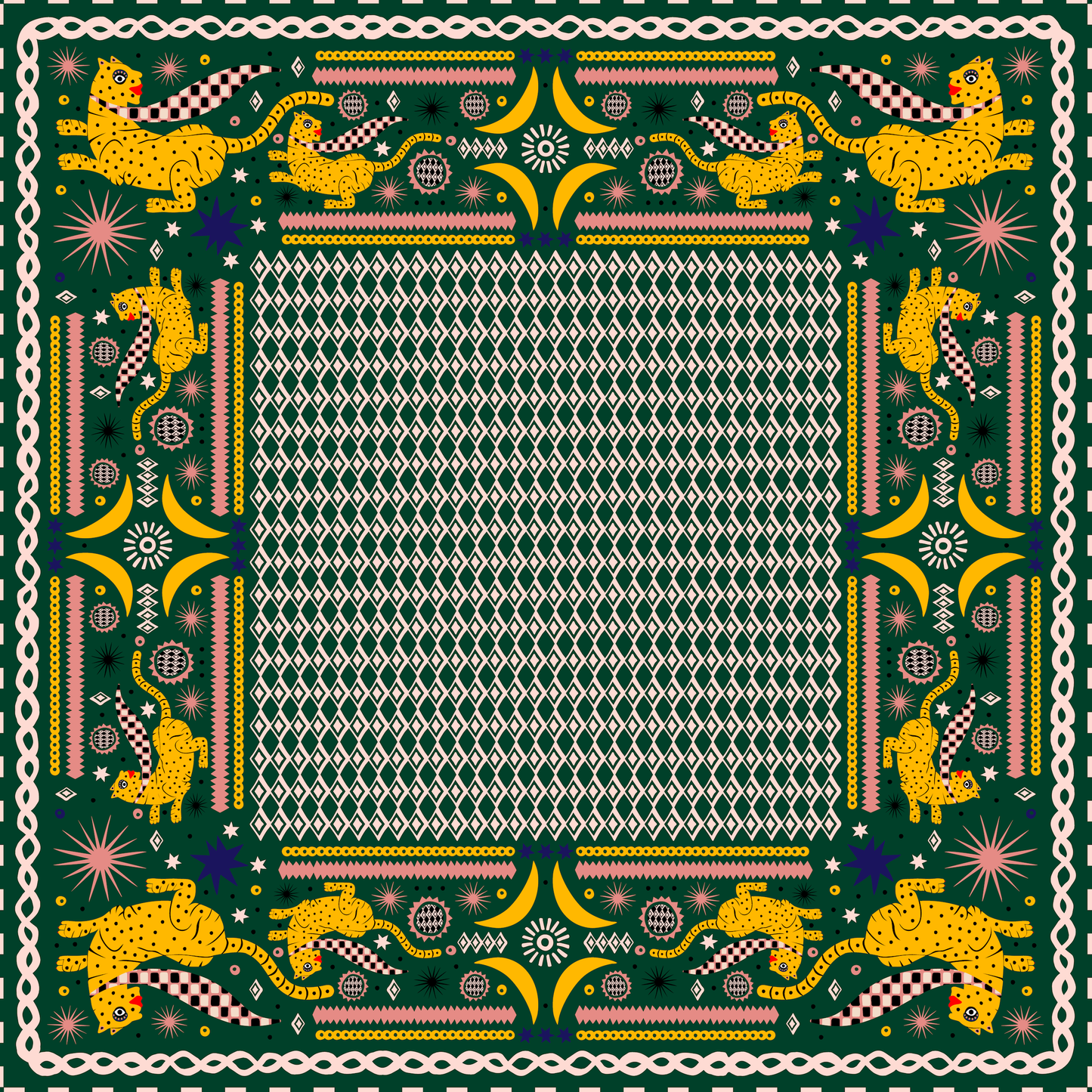 Cheetah Bandana