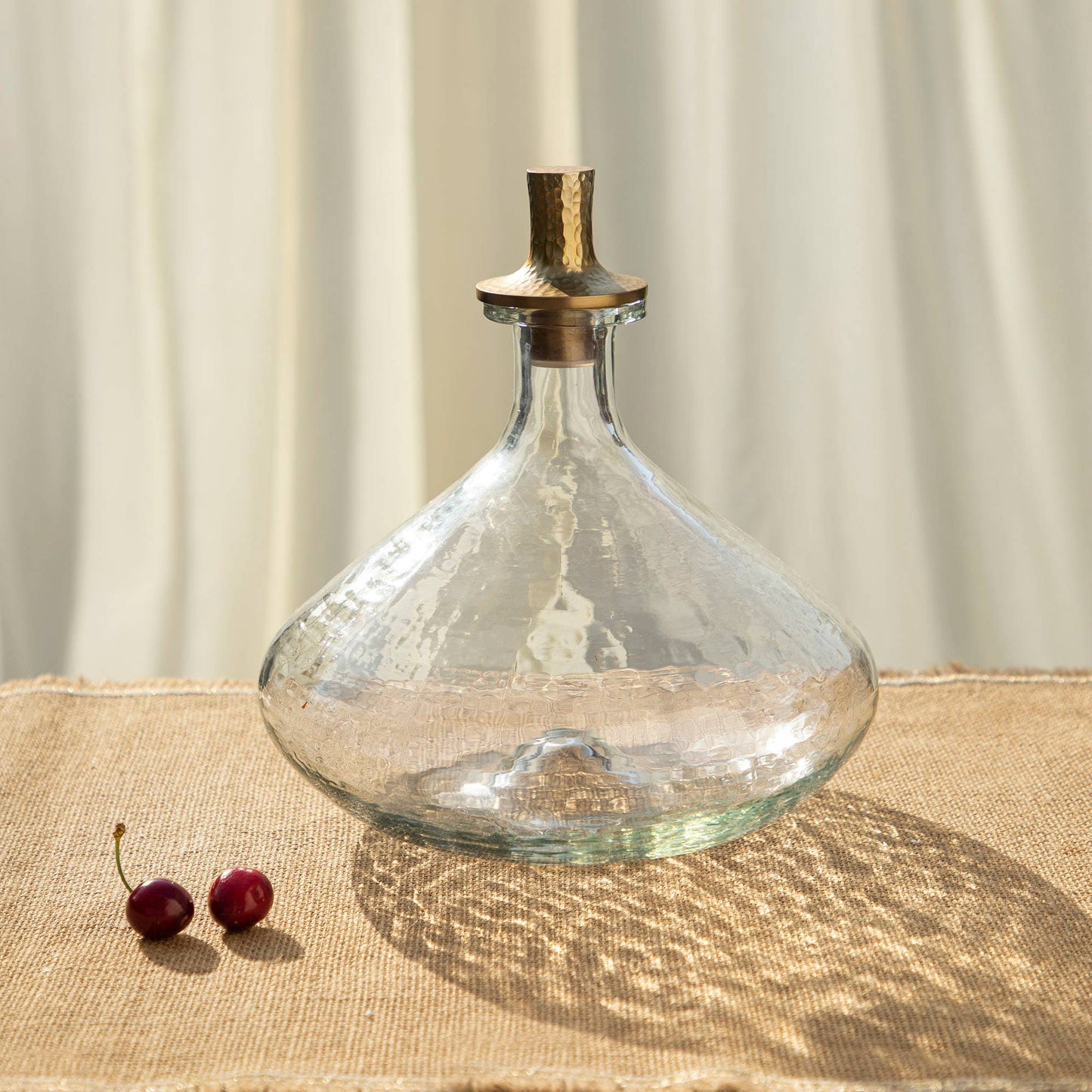 Pebbled Decanter