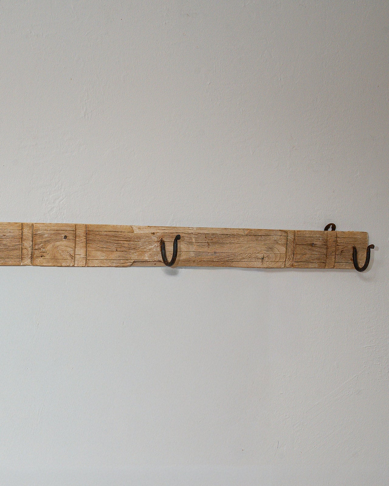 Long Reclaimed Wood Wall Hook