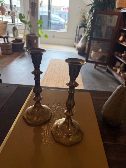 Brass Candlesticks (Pair)