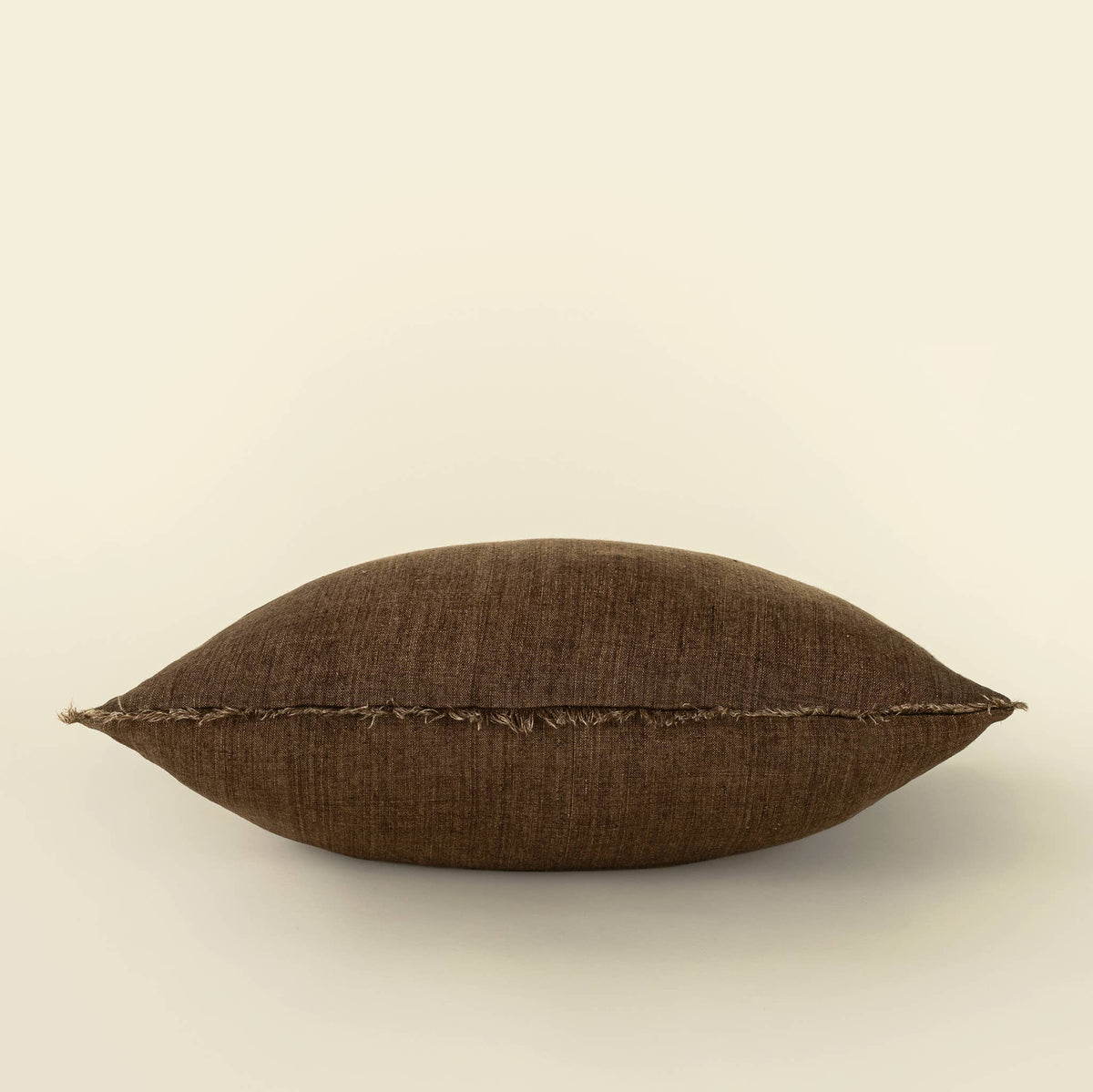 Lina Linen Pillow - Mocha