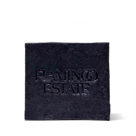 Flamingo Estate Lavender Activated Charcoal Soap Brick