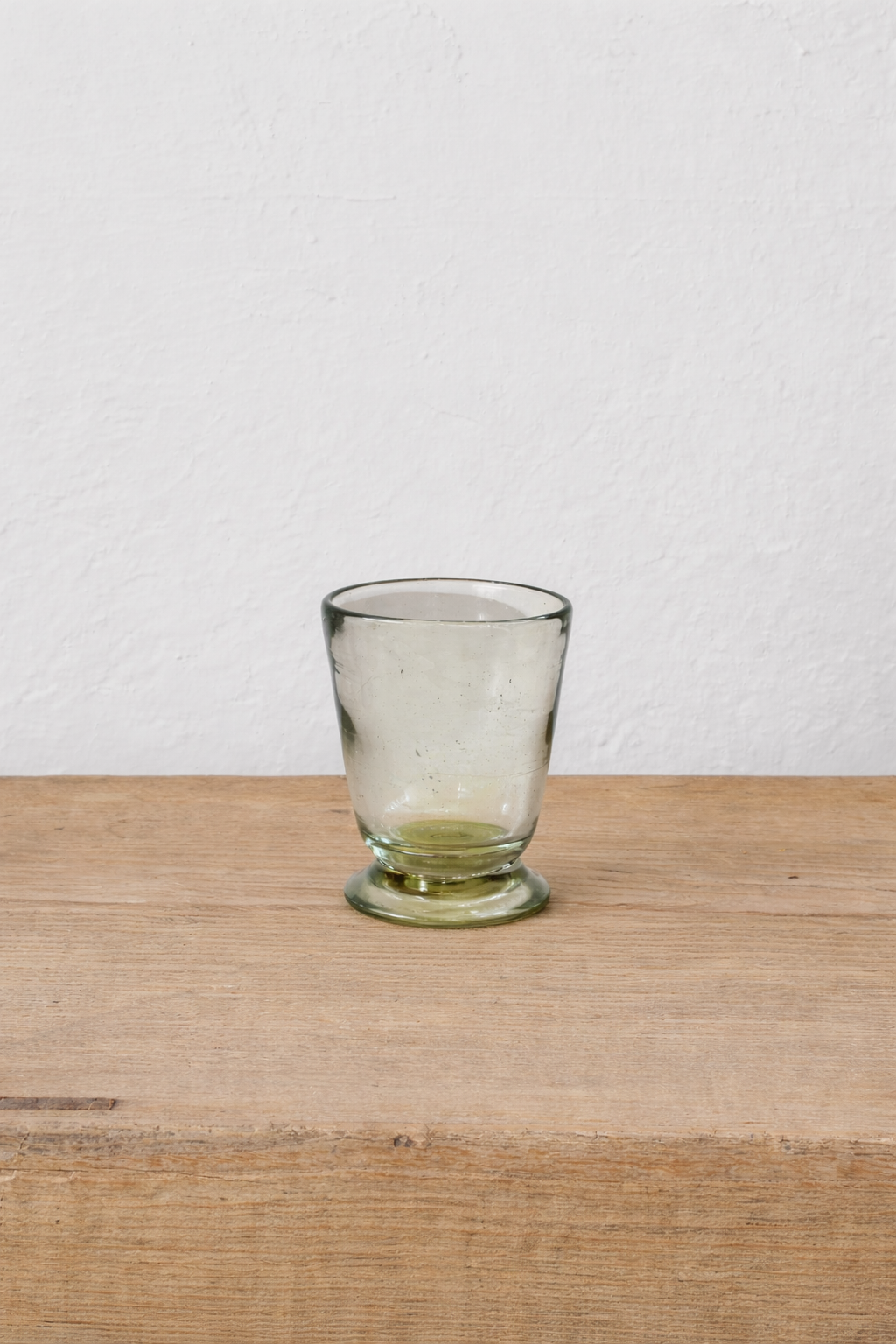 Handblown Footed Glass