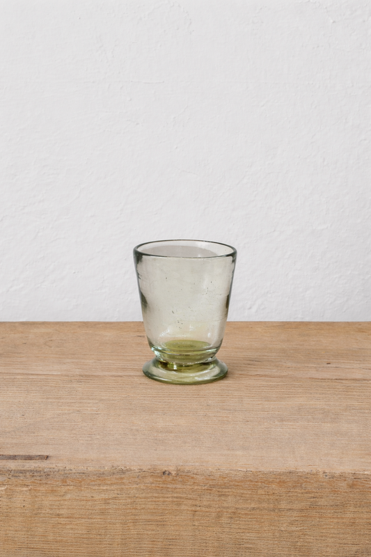 Handblown Footed Glass