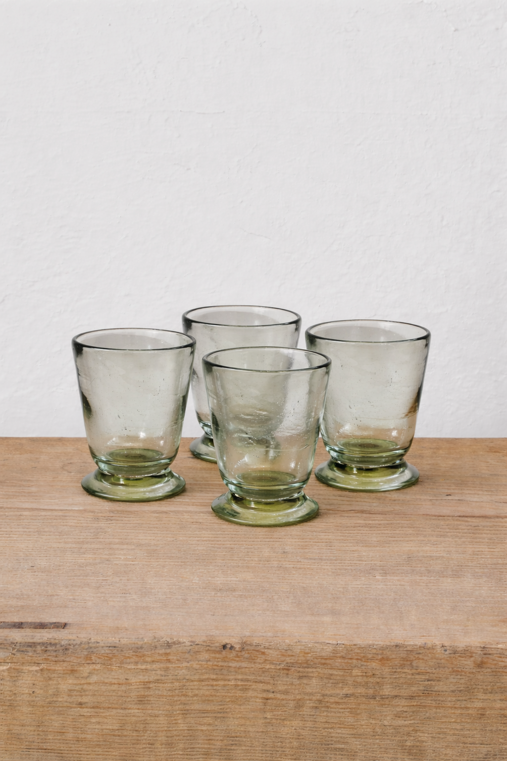 Handblown Footed Glass