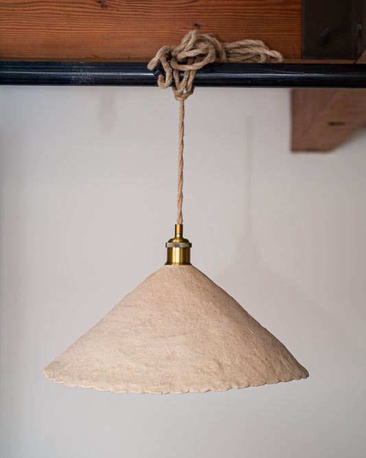 Small Scalloped Mud Light