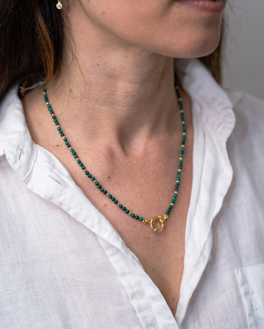 Small Malachine Necklace