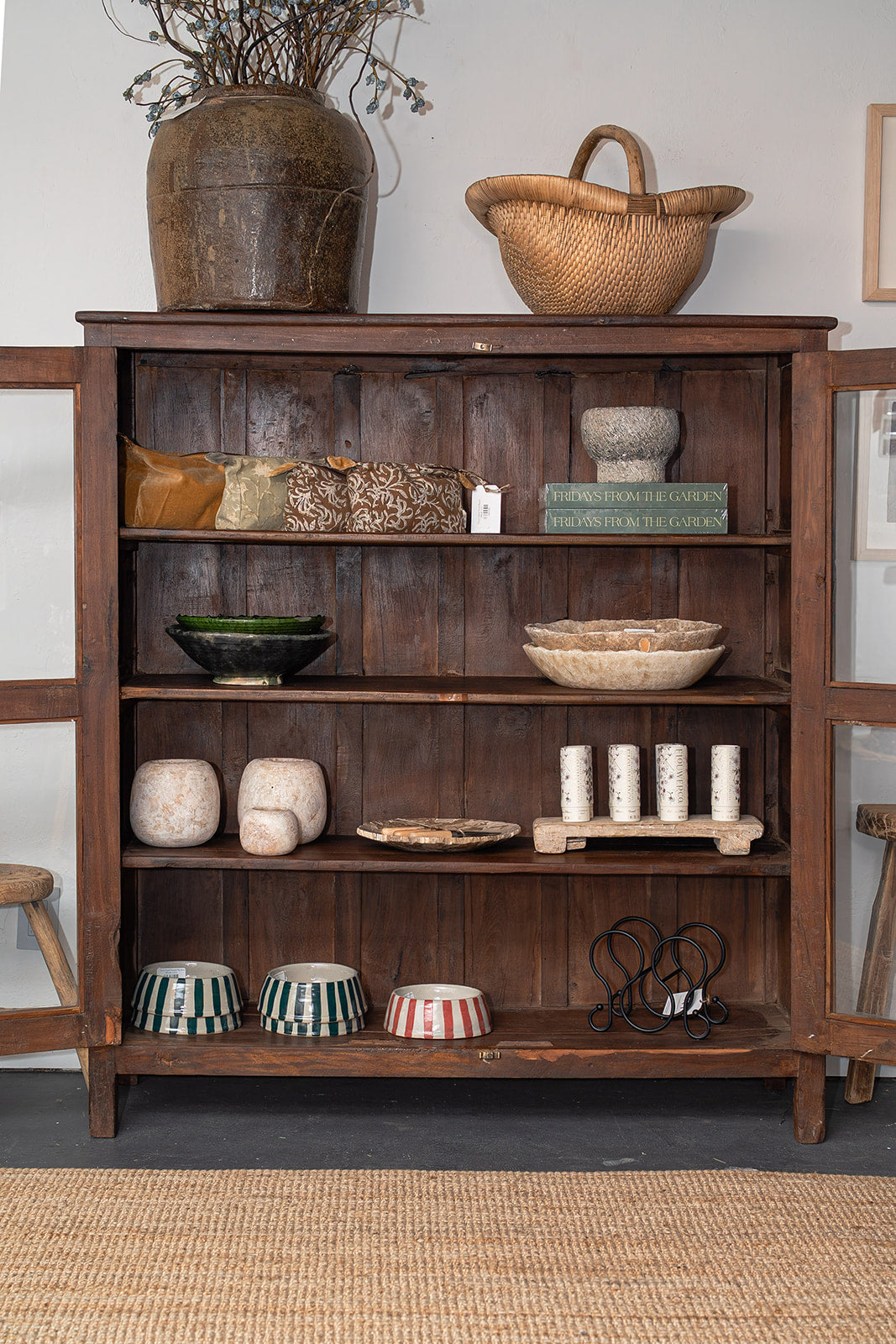Glass & Wood Cabinet