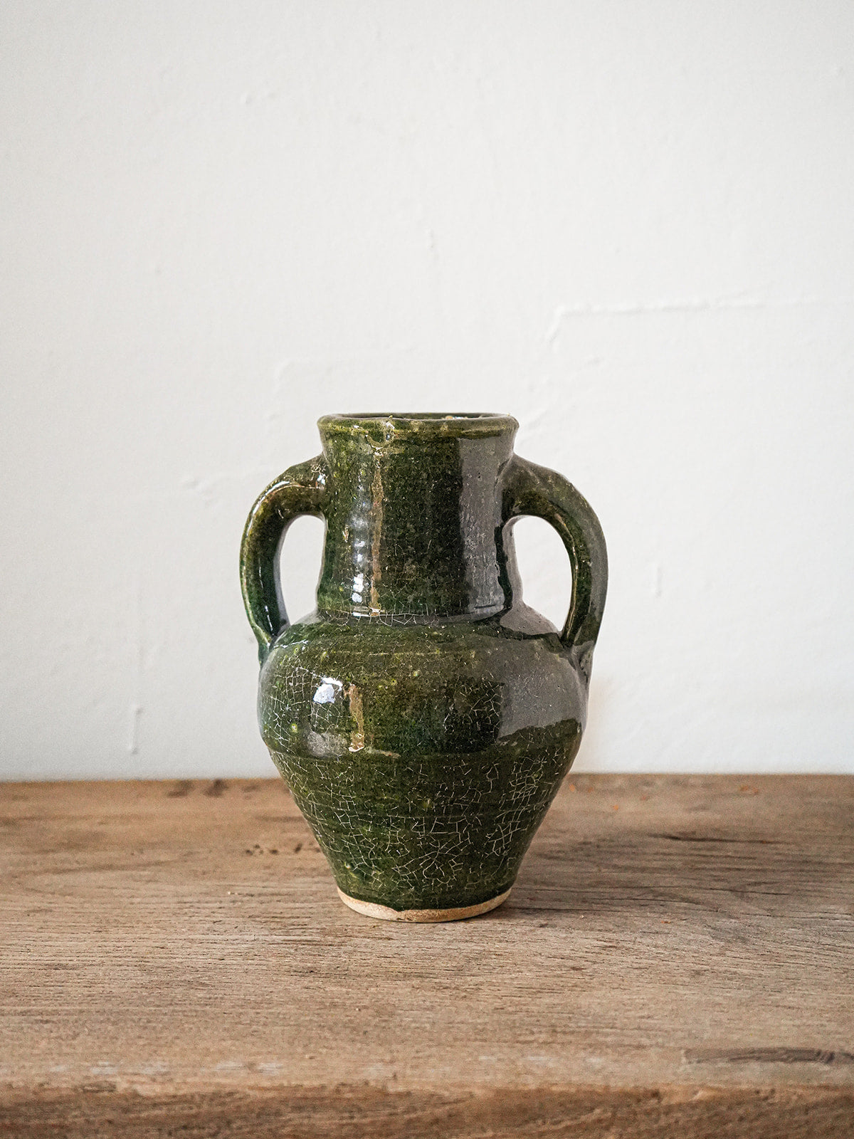 Small Green Glazed Vase
