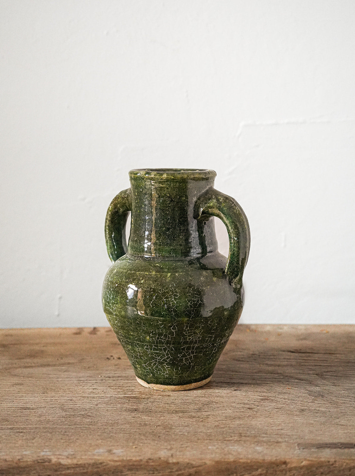 Small Green Glazed Vase
