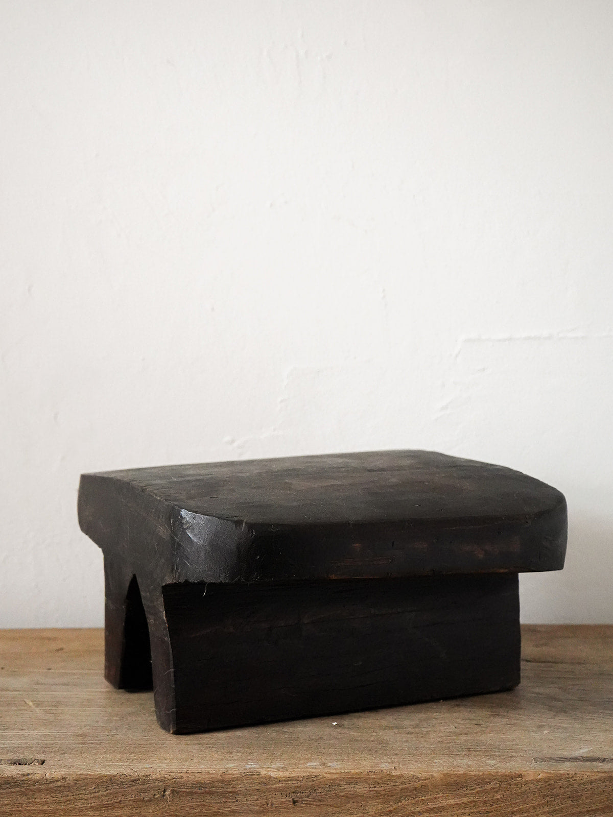 Vintage Wood Bajot Stool