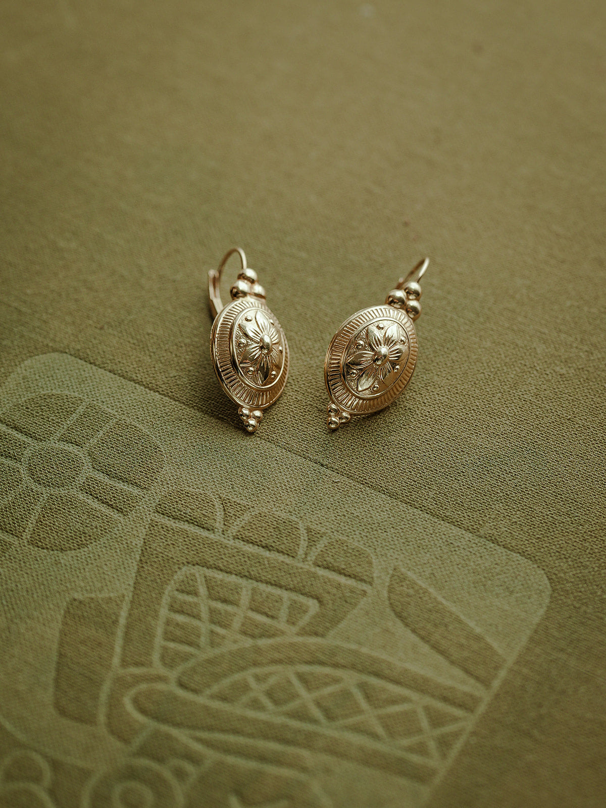 Orange Blossom Earrings