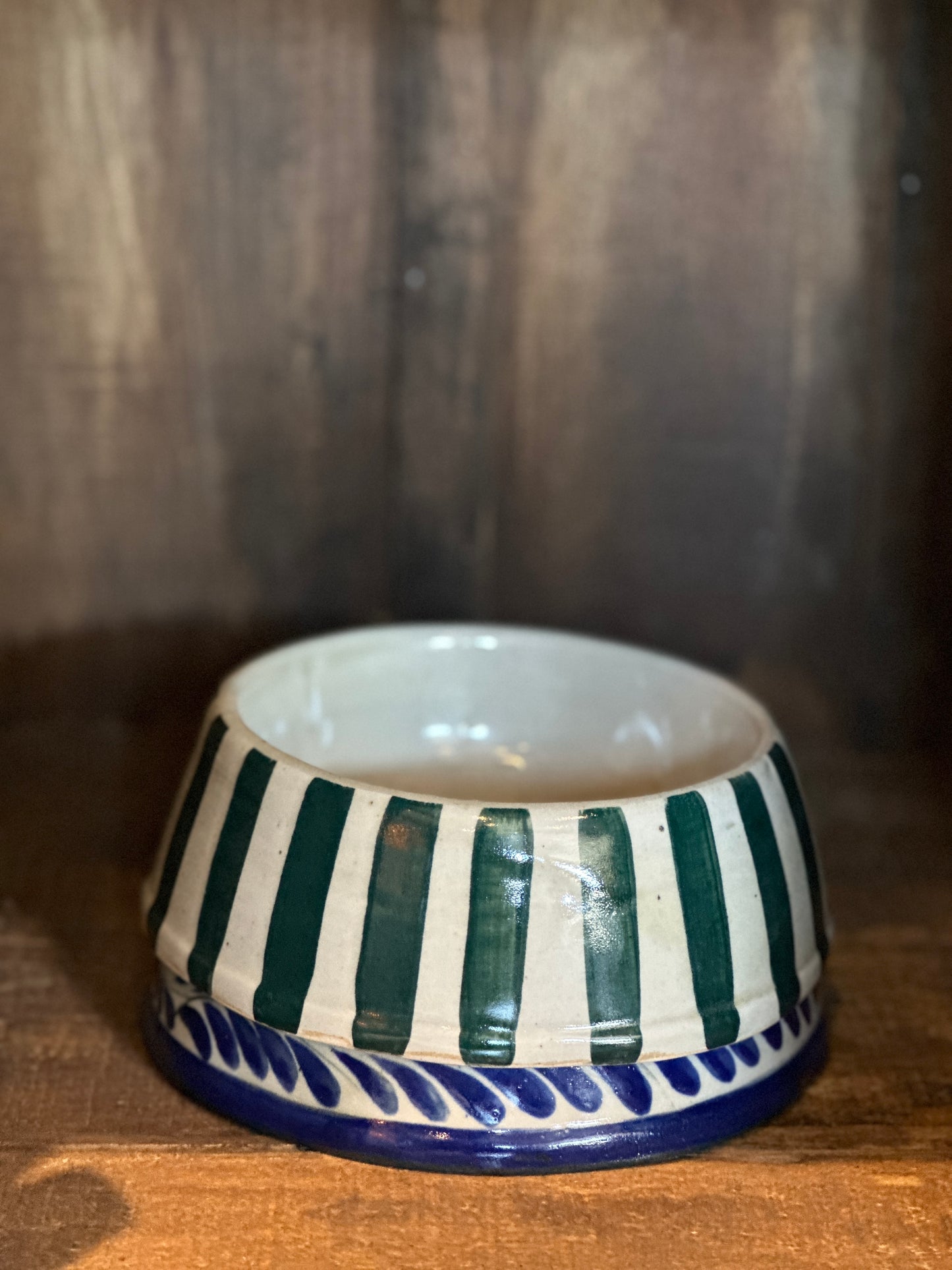 Ceramic Hand Painted Pet Bowl