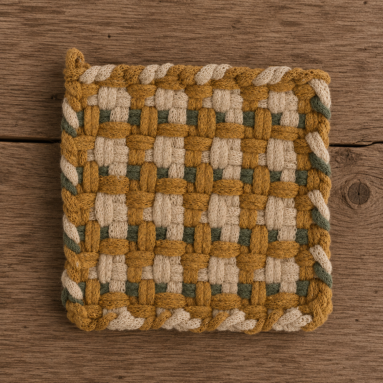 Woven Harmony Pot Holder