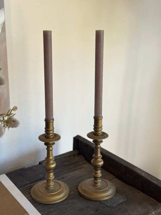 Pair of Brass Candlesticks
