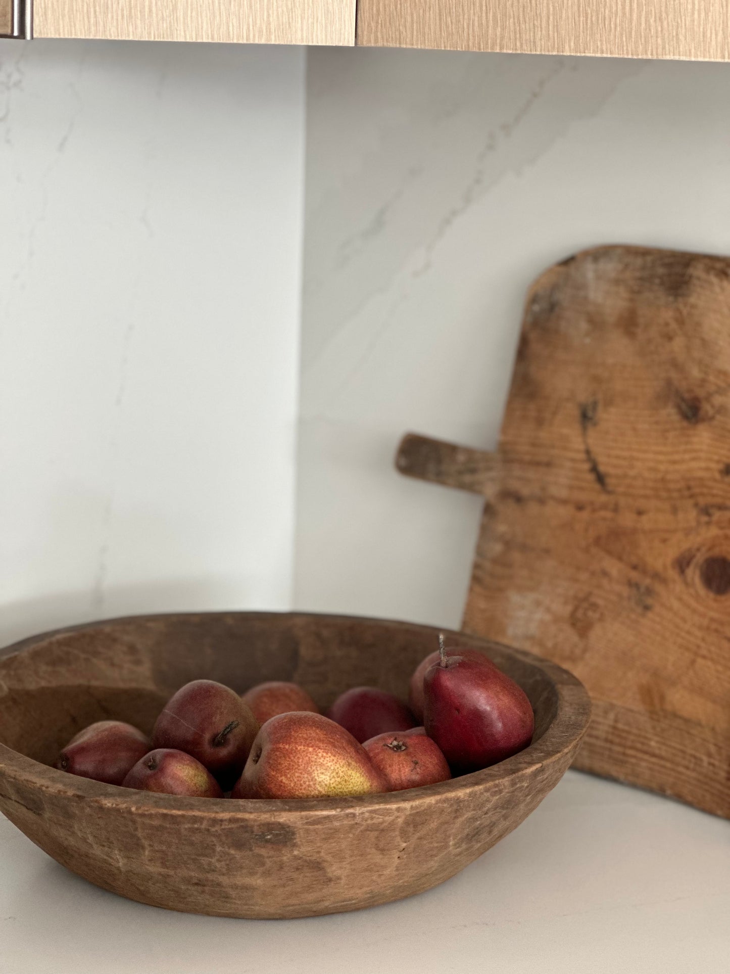 Vintage Wooden Dough Bowl