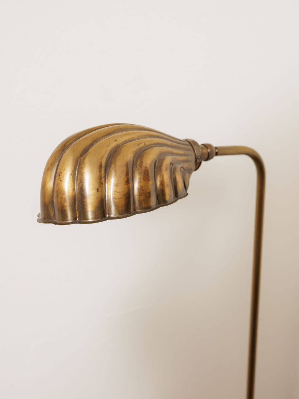 Boyd Brass Shell Lamp