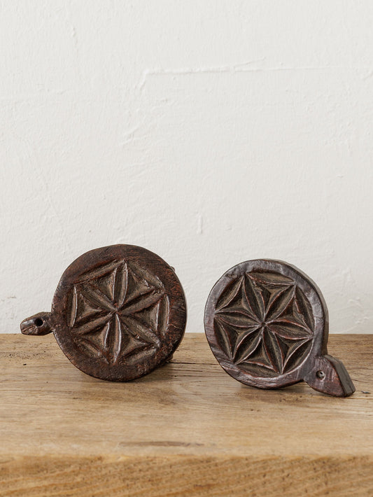 Carved Butter Mold