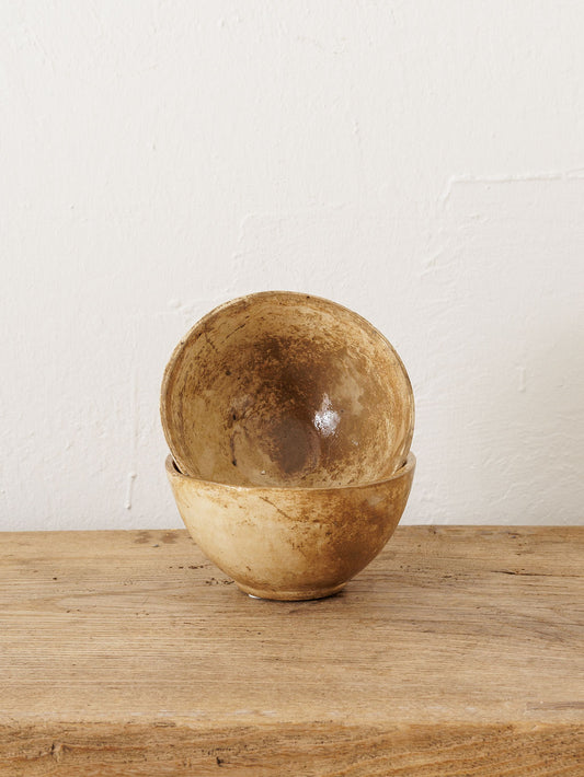 Curio Paper Mache Bowl