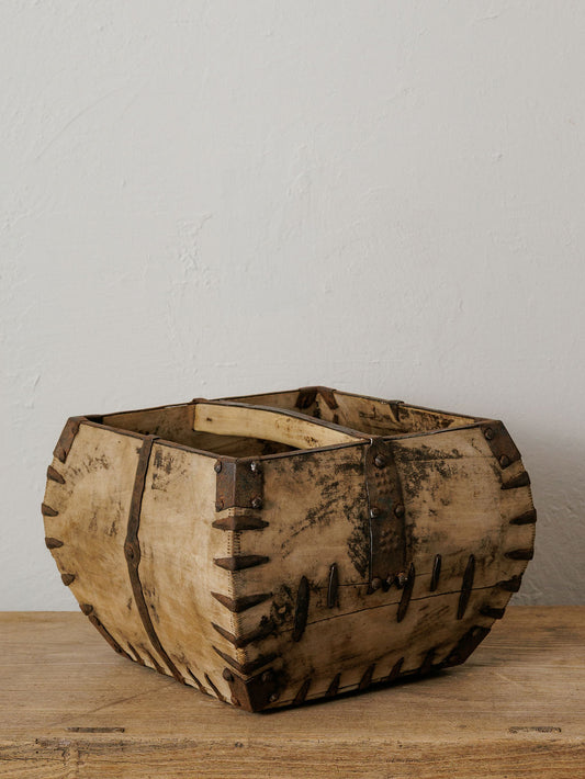 Vintage Rice Bucket