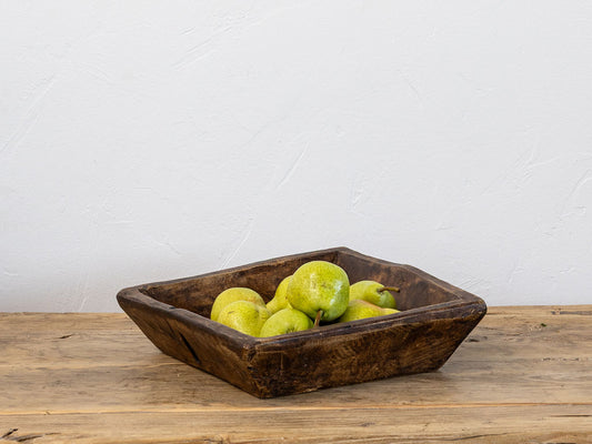 Square Wooden Bowl