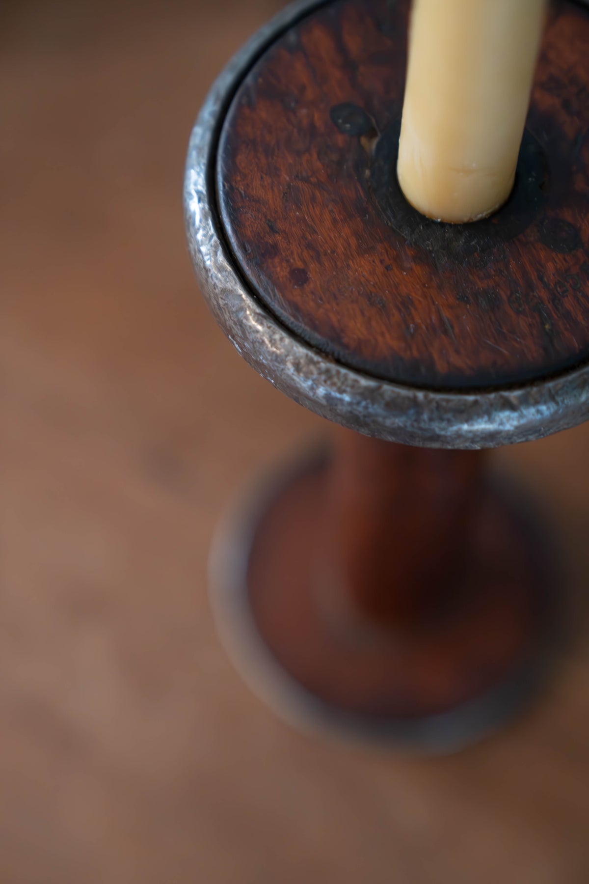 Yarn Candlestick Holders