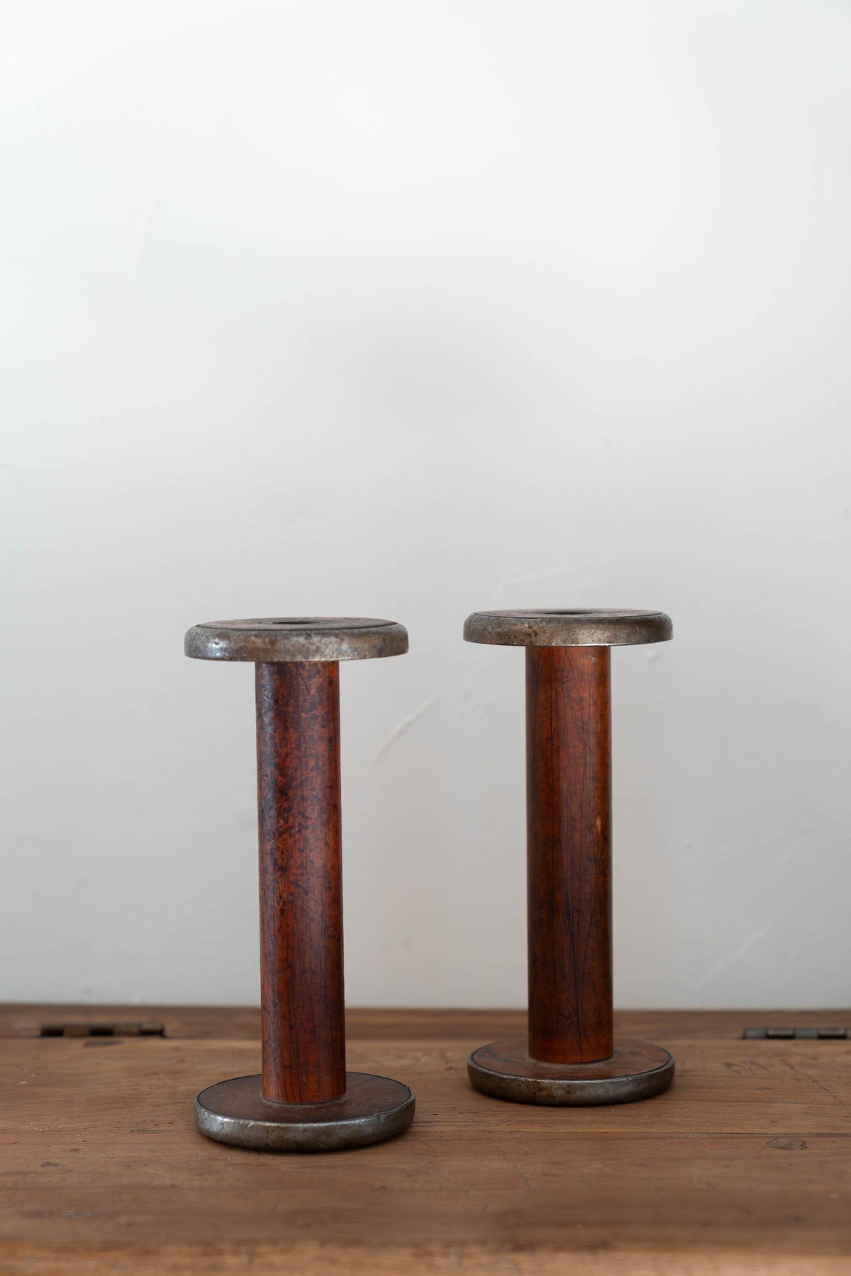 Yarn Candlestick Holders