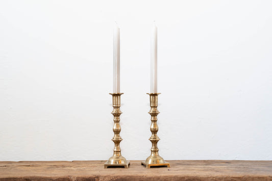 Pair of Brass Candle Sticks