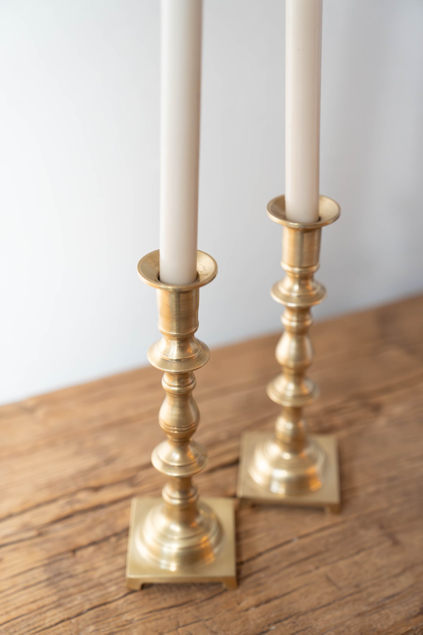 Pair of Brass Candle Sticks