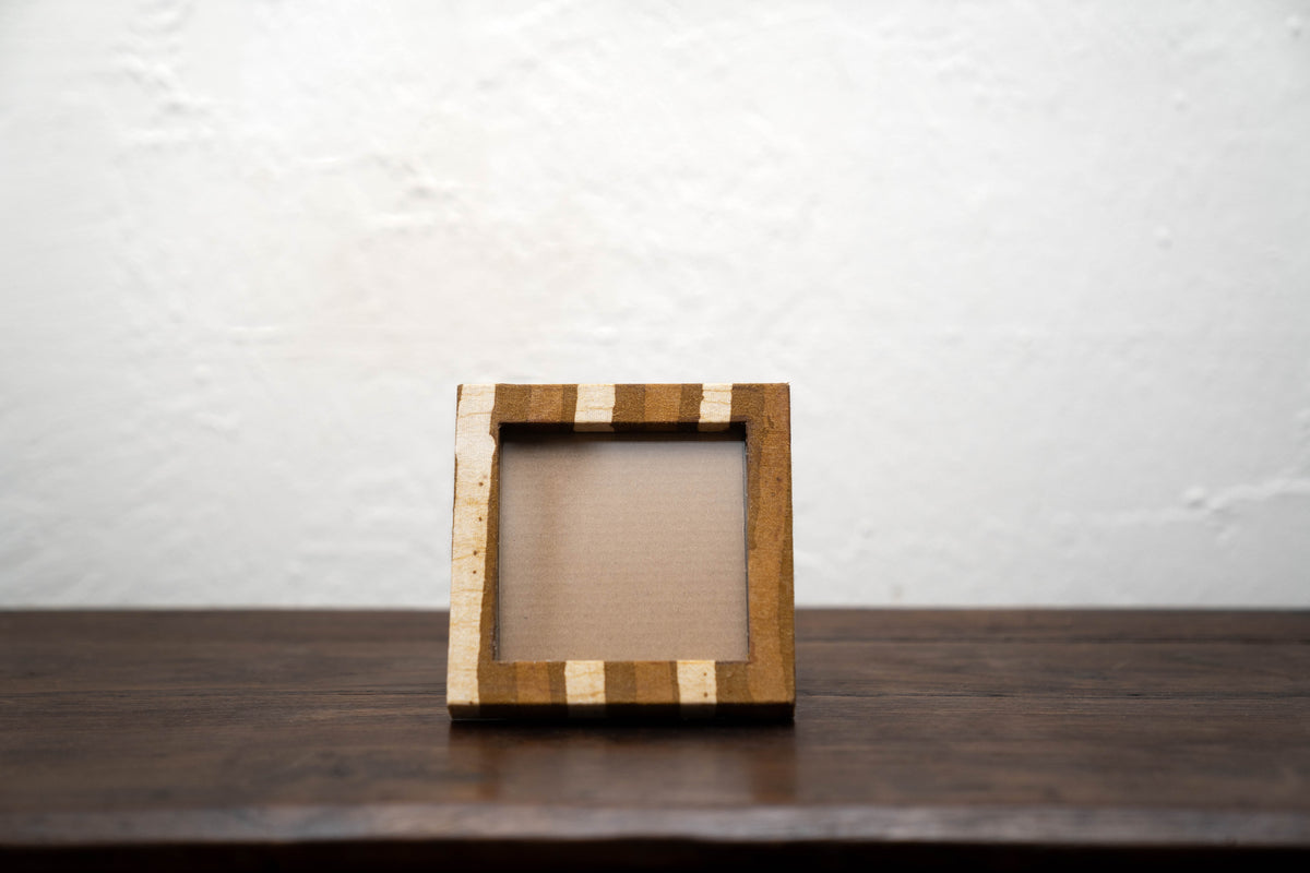 Fabric Wrapped Picture Frame – 4x4"