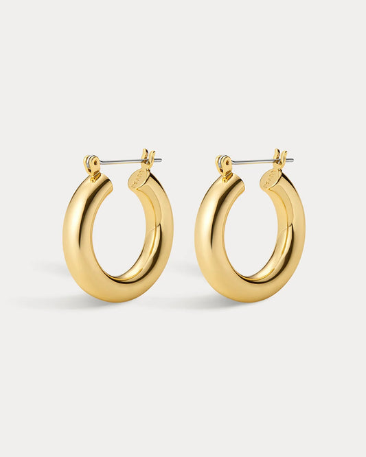 Baby Amalfi Tube Hoop Earrings