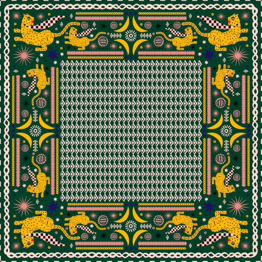 Cheetah Bandana