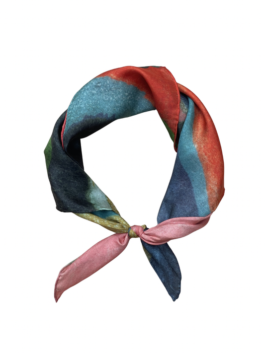 Tide Pool Silk Bandana