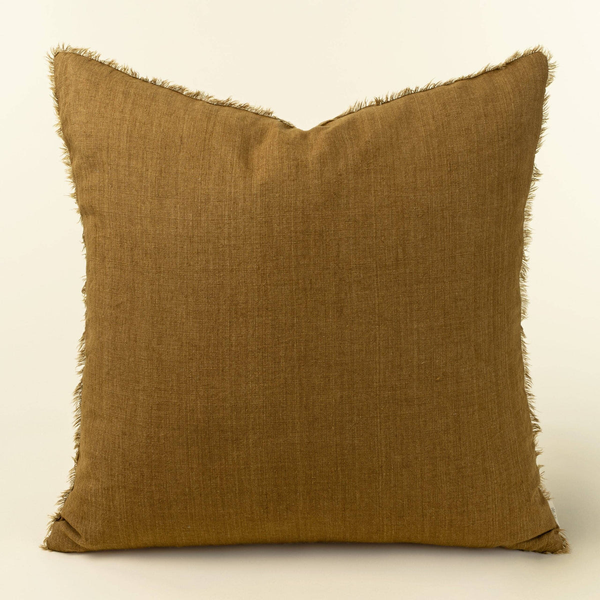 Lina Linen Pillow- Gold