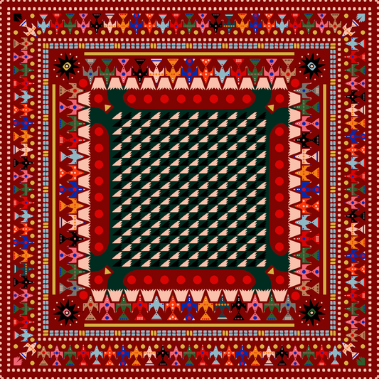 Bird Tapestry Badana