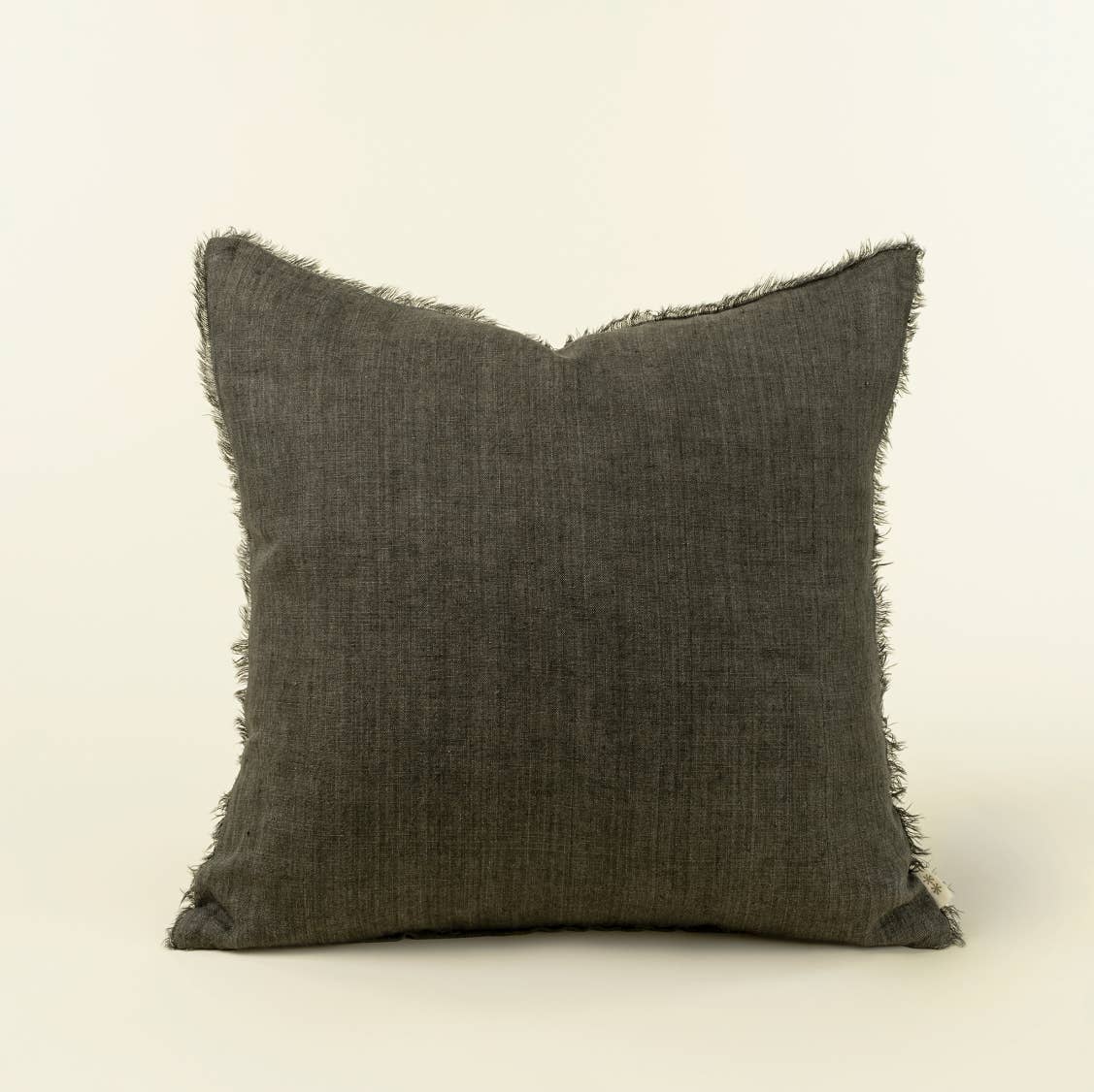 Lina Linen Pillow- Avocado